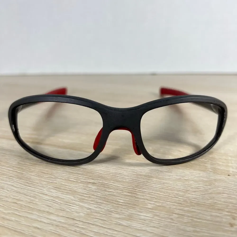Tag Heuer 115/130 TH 6002 902 Sunglasses Sports Frames Only Gray Red 61-18